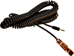 test lead wire connectors coiled